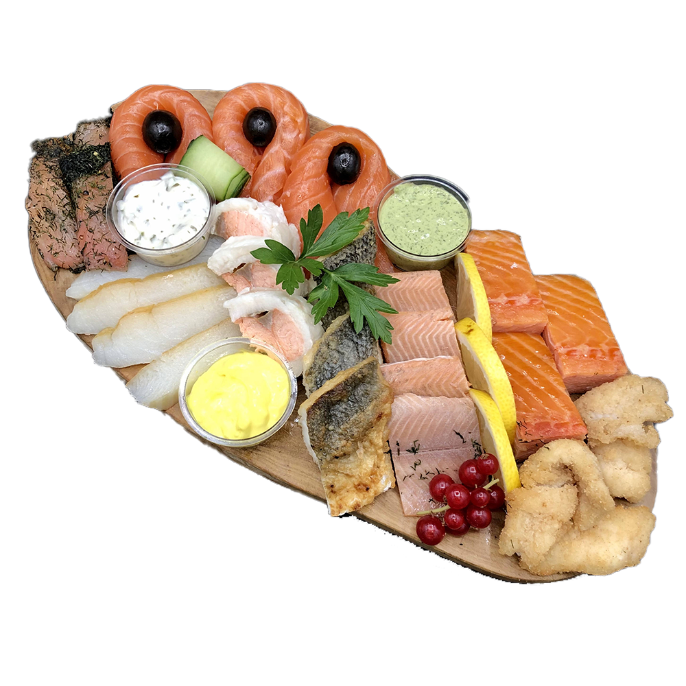 Fish hotsell platter dish